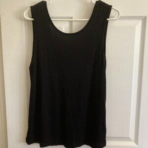 Banana Republic black sleeveless top - size Medium